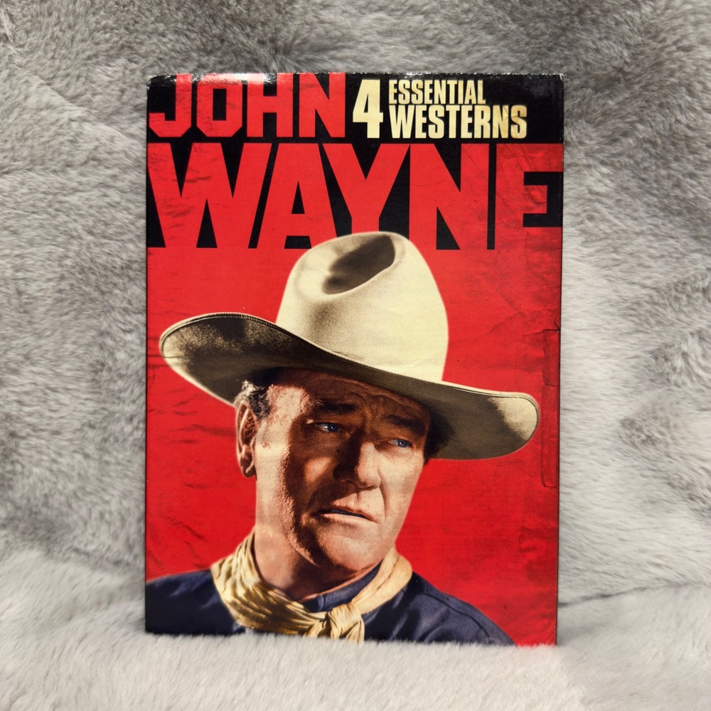 John Wayne 4 Essential‎ Westerns DVD Collection Bundle Deal Available On DVD's